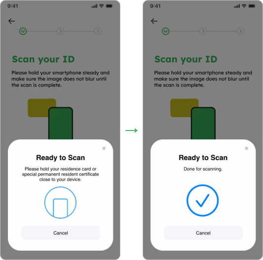 eKYC - Reading - iOS