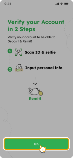 JP-eKYC - Steps to verify account